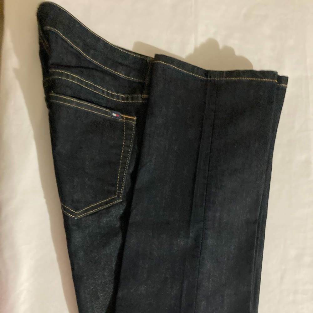 Tommy Hilfiger Size 4P Raleigh skinny cropped denim jeans 98% cotton 2% elastane - Picture 3 of 13